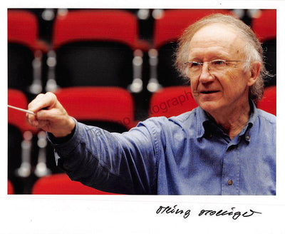 Holliger, Heinz - Signed Photo