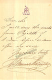 Lemmens-Sherrington, Helen - Set of 2 Autograph Notes Signed