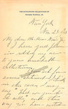 Mapleson, Helen - Autograph Letter Signed 1913
