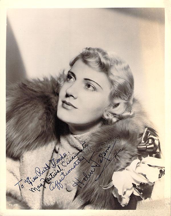 Helen Jepson Autographs Tamino