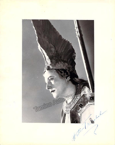 Traubel, Helen - Signed Photo in Die Walkure