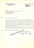 Roswaenge, Helge - Set of 4 Typed Letters Signed