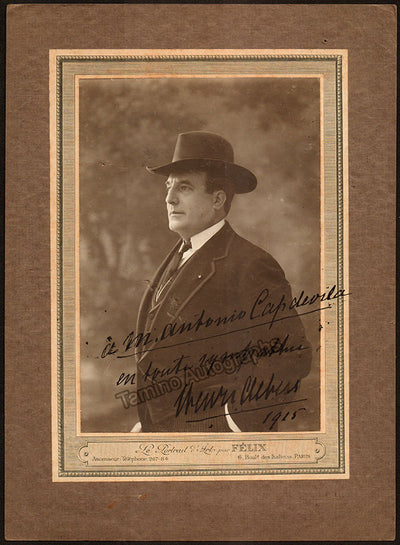 Albers, Henri - Signed Photograph 1915
