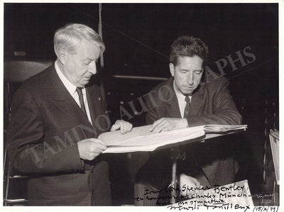 Dutilleux, Henry - Signed Photograph