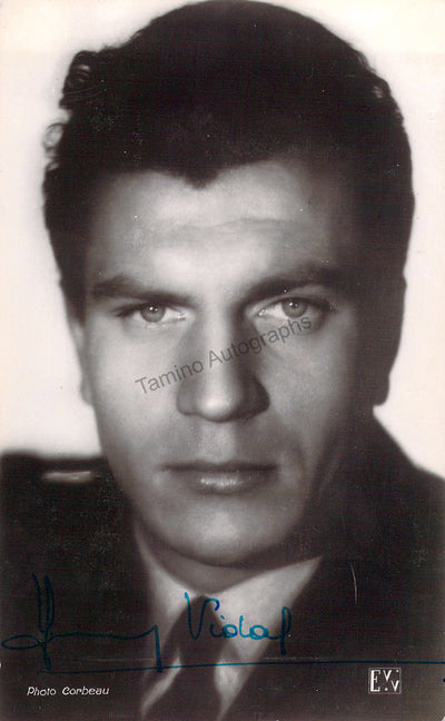 Vidal, Henri - Signed Photograph