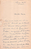 Toulouse-Lautrec, Henri de - Autograph Letter Signed