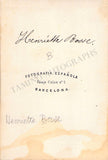 Bosse, Henriette - Vintage Cabinet Photograph