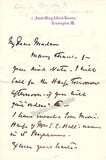 Richards, Henry Brinley - Autograph Letter Signed