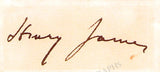 James, Henry - Signed Card & Photo