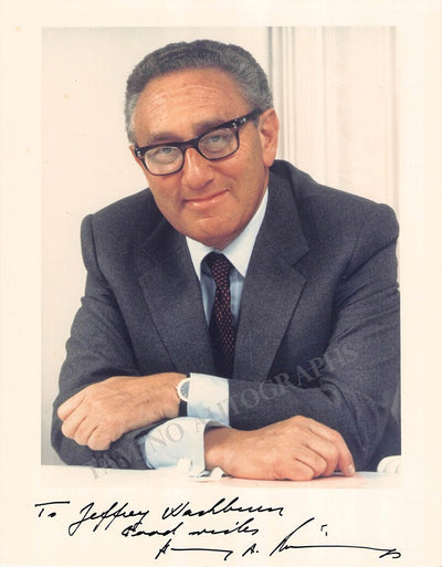 Kissinger, Henry - Signed Photo