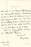 Leslie, Henry David - Autograph Letter Signed 1879