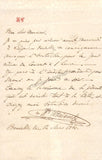 Wieniawski, Henryk & Jozef - Set of 2 Autograph Letters Signed 1860 & 1894