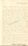 Wieniawski, Henryk & Jozef - Set of 2 Autograph Letters Signed 1860 & 1894