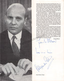 Henze, Hans Werner - Signed Program "Elegy for Young Lovers" 1970