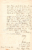 Steinfurth, Hermann - Autograph Letter Signed 1872