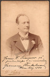 Winkelmann, Hermann - Signed Cabinet Photo 1900