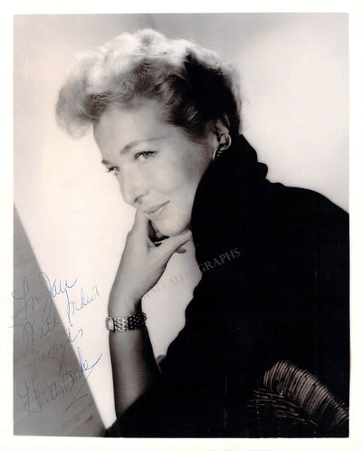 Brooke, Hillary - Signed Photograph