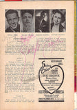 Hines, Jerome - Campora, Giuseppe - Rinaldi, Mafalda - Signed Program Page Teatro Colon 1954