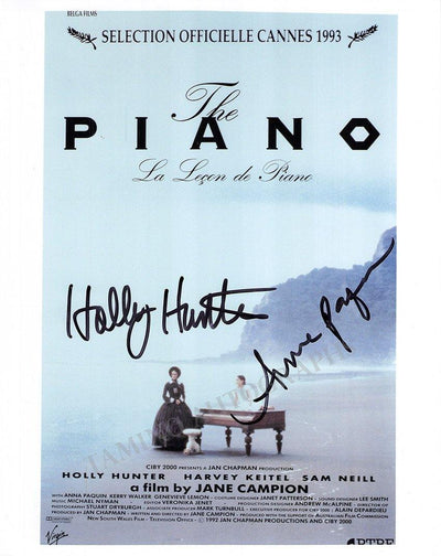 Hunter, Holly - Paquin, Anna - Double Signed Photo "The Piano"