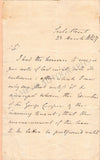 Twiss, Horace - Autograph Letter Signed 1827