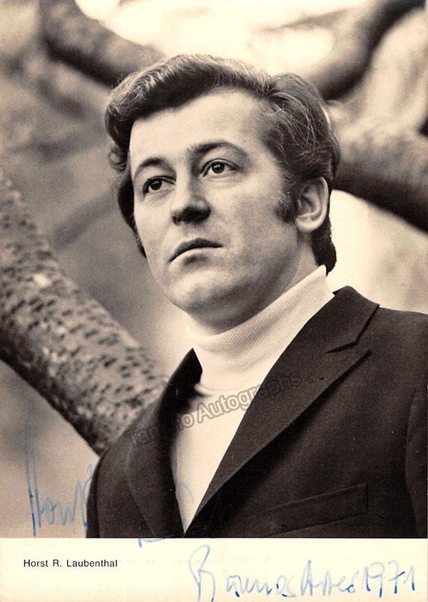 LAUBENTHAL, Horst