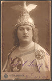 Leuer, Hubert - Signed Cabinet Photo as Lohengrin 1912