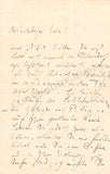 Wolf, Hugo - Autograph Letter Signed 1889