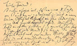 Wolf, Hugo - Autograph Letter Signed 1888