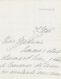 Rubinstein, Ida - Autograph Letter Signed