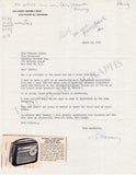 Stravinsky, Igor - Signed Photograph & Typed Letter Signed