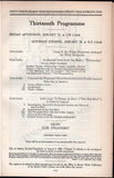 Stranvinsky, Igor - Concert Program Boston 1935