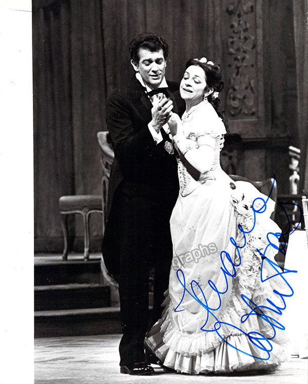 Cotrubas, Ileana - Signed Photograph in Traviata