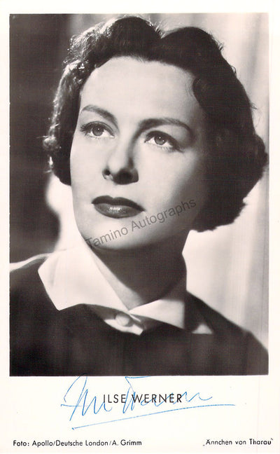 Werner, Ilse - Signed Photograph