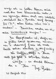 Borkh, Inge - Autograph Letter Signed