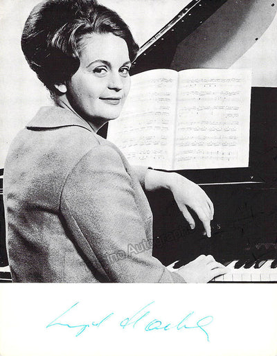 Haebler, Ingrid - Signed Photograph