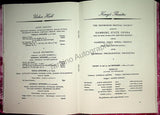 International Festival of Music and Drama Program - Edinburgh 1952
