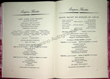International Festival of Music and Drama Program - Edinburgh 1952