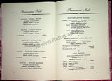 International Festival of Music and Drama Program - Edinburgh 1952