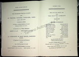 International Festival of Music and Drama Program - Edinburgh 1953