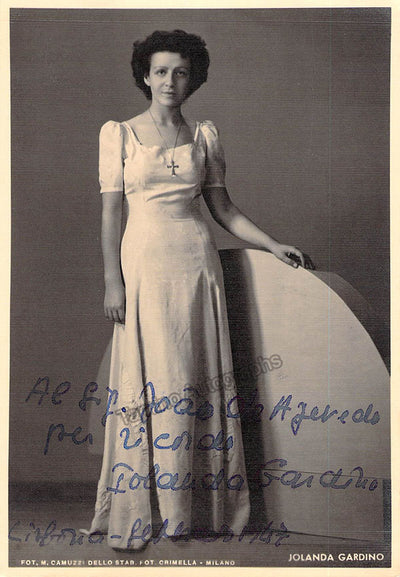 GARDINO, Iolanda (Various Autographs)