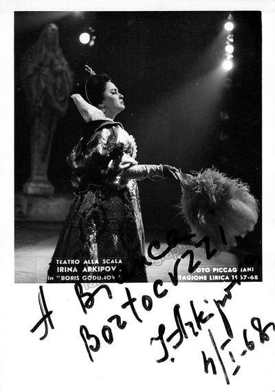 Arkhipova, Irina - Various Autographs