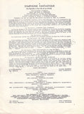Baronova, Irina - Signed Program Metropolitan 1937