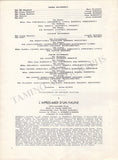 Baronova, Irina - Signed Program Metropolitan 1937