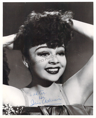 Adrian, Iris - Signed Photograph