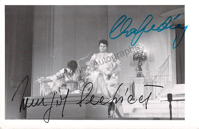 Seefried, Irmgard - Ludwig, Christa - Double Signed Photograph