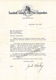 Haley, Jack - Signed Photo & Typed Letter Signed 1937