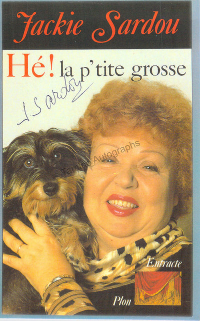 Sardou, Jackie - Signed Photograph