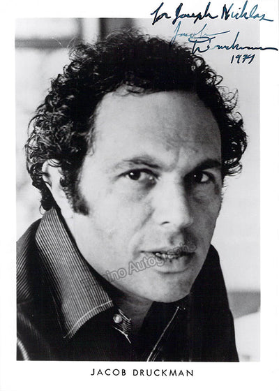 Druckman, Jacob - Signed Photograph 1979