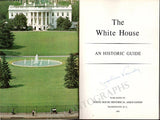 Kennedy, Jacqueline - Signed White House Visitors Guide