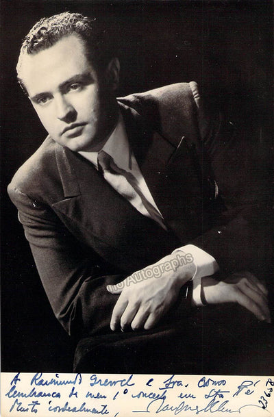 Klein, Jacques - Signed Photograph 1958